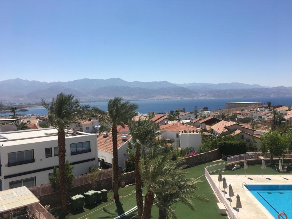 Villa With Heated Pool And Jacuzzi Sea View 300M Front Of The Beach Eilat Dış mekan fotoğraf